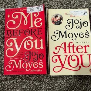 Two books. Never opened.